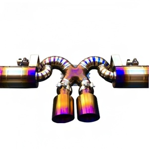 Porsche 992 GT3 Titanium Valved Exhaust System With Titanium Tips Exhaust