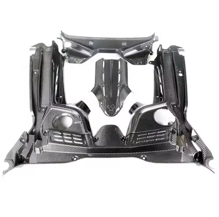 Maserati MC20 Complete Carbon Fiber Engine Bay Kit