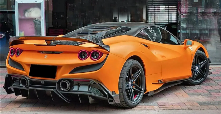 Ferrari F8 Tributo Carbon Fiber AP Rear Spoiler