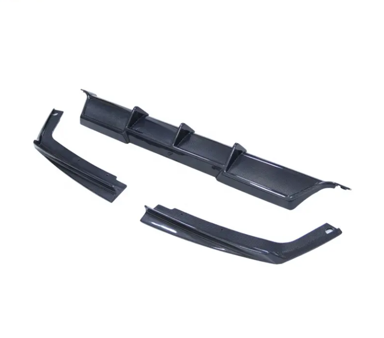 BMW X7 Carbon Fiber Rear AP 3PC Diffuser