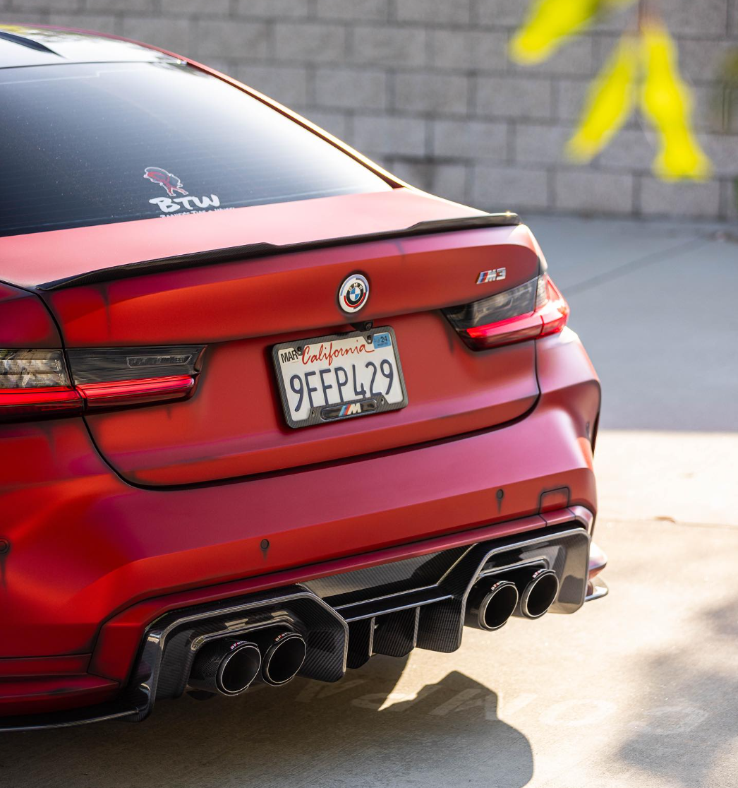 2021-2026 BMW G80 M3/G82 M4 Carbon Fiber AD Rear Diffuser