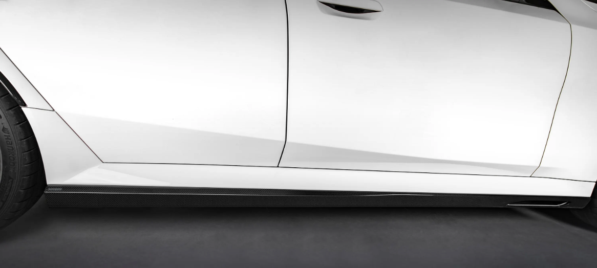 BMW G90 M5 Carbon Fiber Side Skirt Extensions
