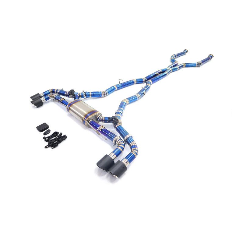 BMW G90 M5 Titanium Valved Exhaust System With Muffler