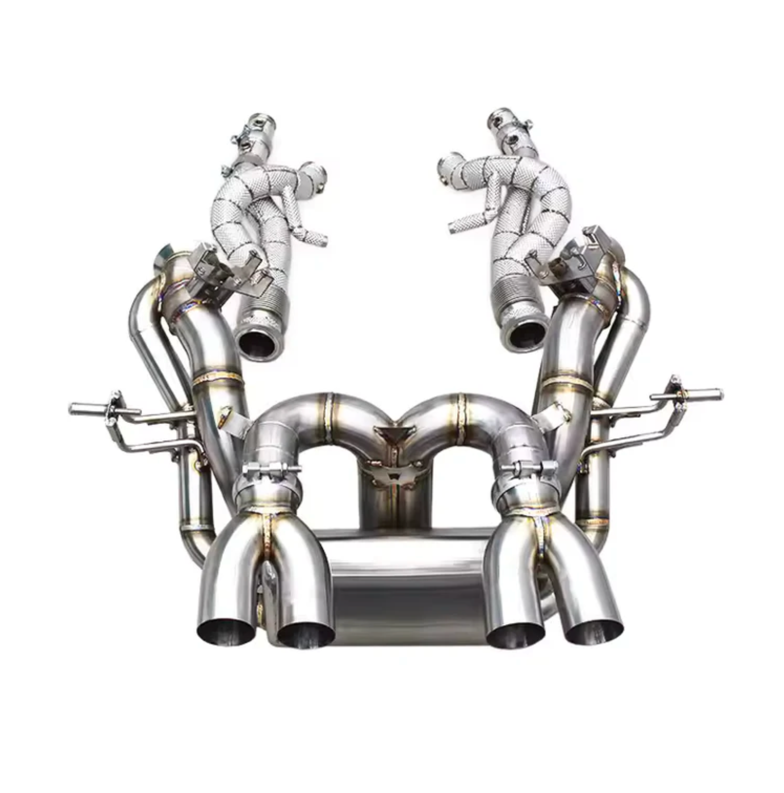 Lamborghini Revuelto Stain Less Steel Valved Exhaust System