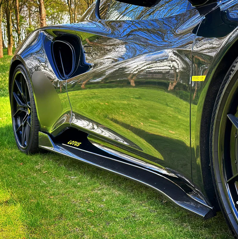 Lotus Emira Carbon Fiber Side Skirts