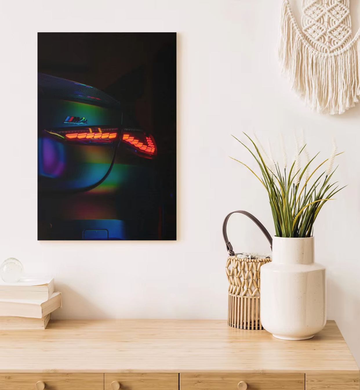 Custom LED Car Canvas Decoration