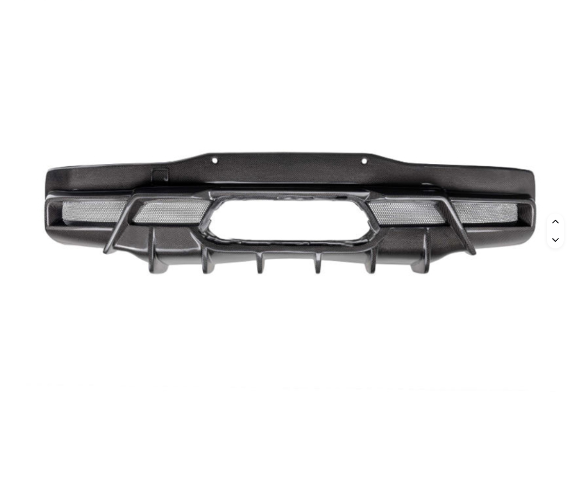 Corvette C8 AP Carbon Fiber Rear Diffuser