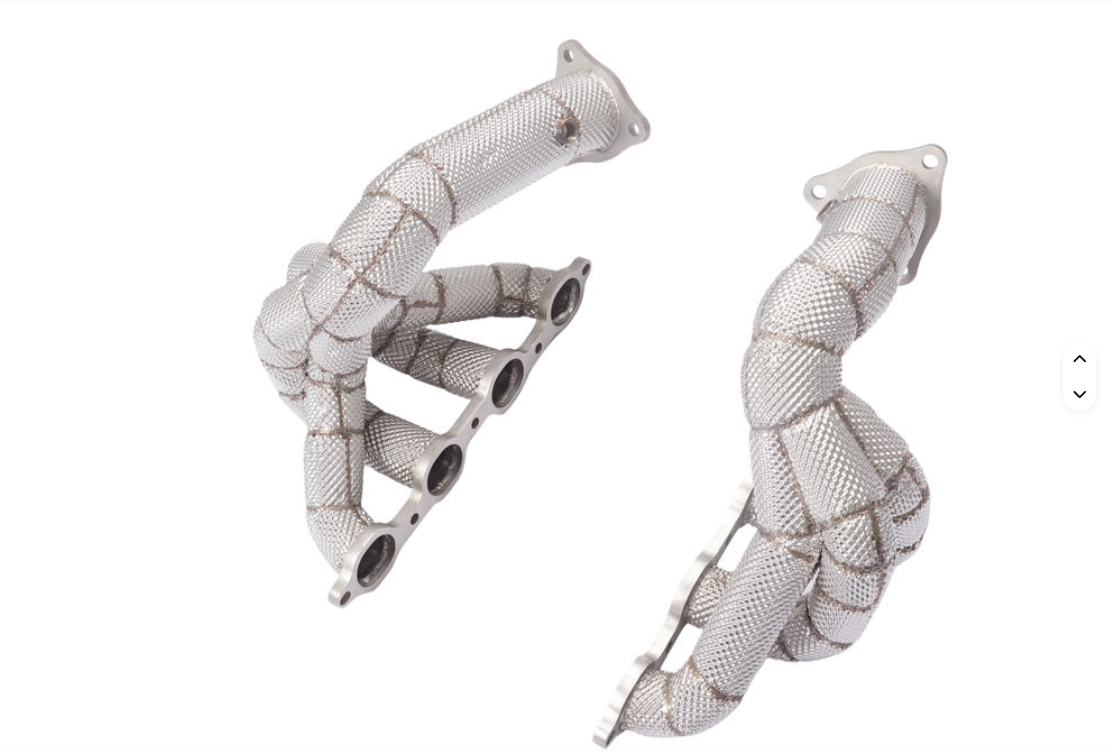 Corvette C8 Z06 Stain Less Steel Heat Shield Equal Length Headers