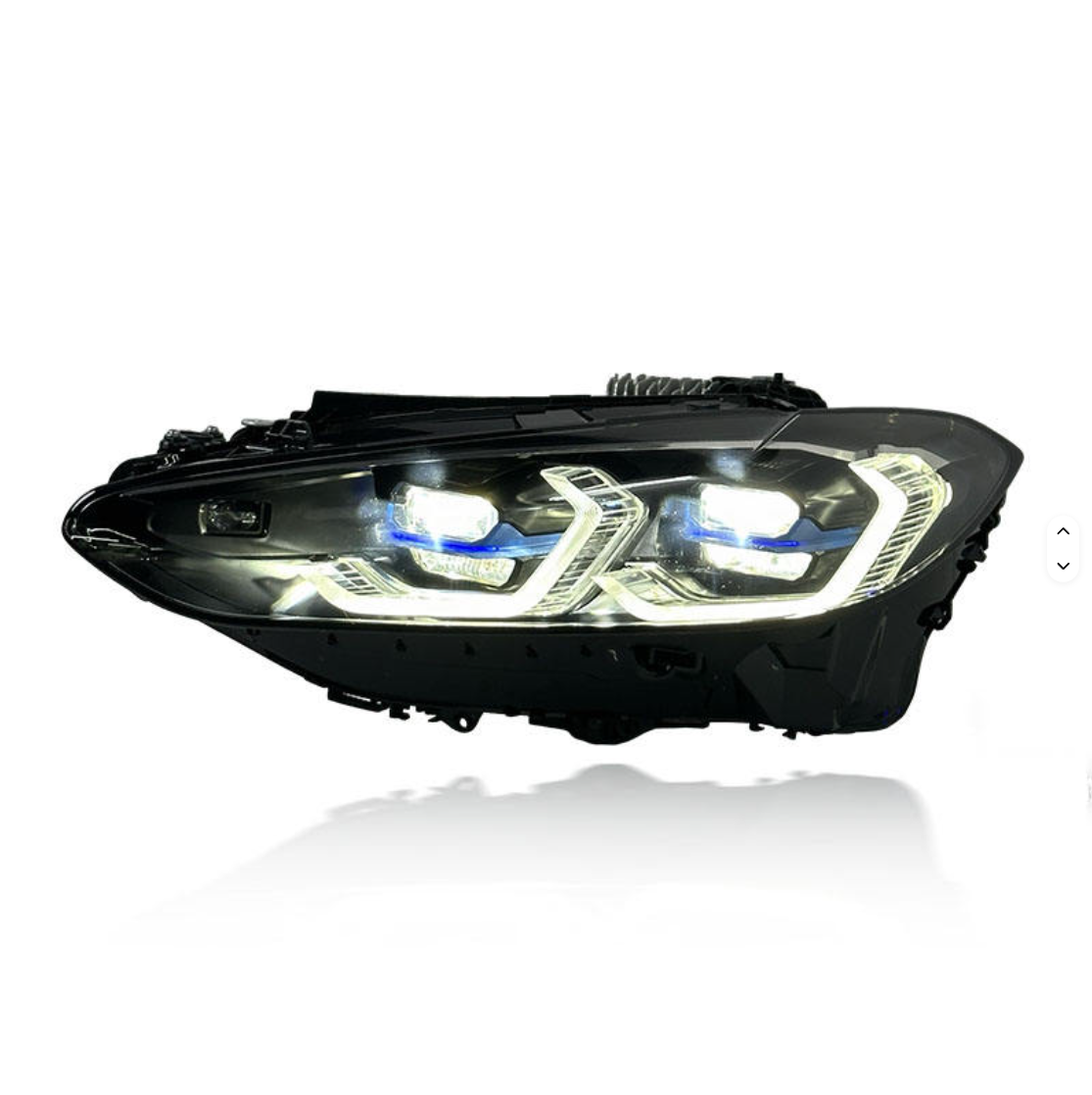 BMW G80 M3/G82/G83 M4 Lazor Headlight Conversion Plug & Play 3 DRL Switch Back Colors 2021-2024