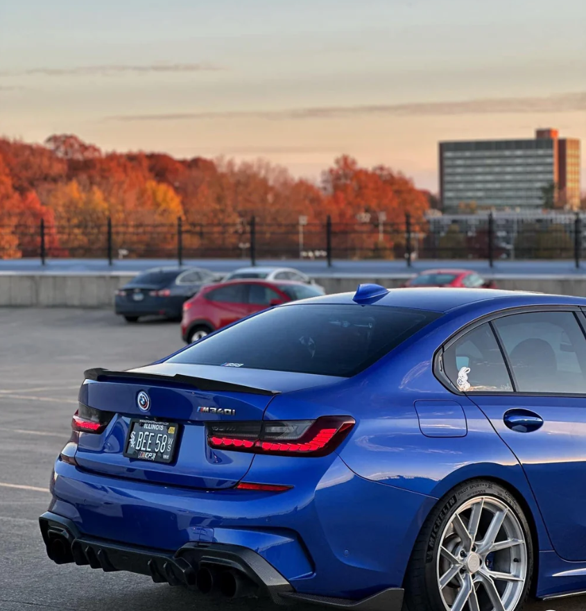 BMW G80 M3/ G20 3 Series Carbon Fiber Rear Trunk Spoiler