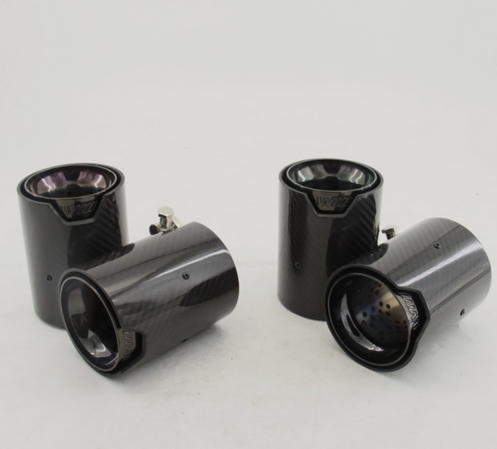 BMW M2/M3/M4 F8X Carbon Fiber Exhaust Tips 4Pcs