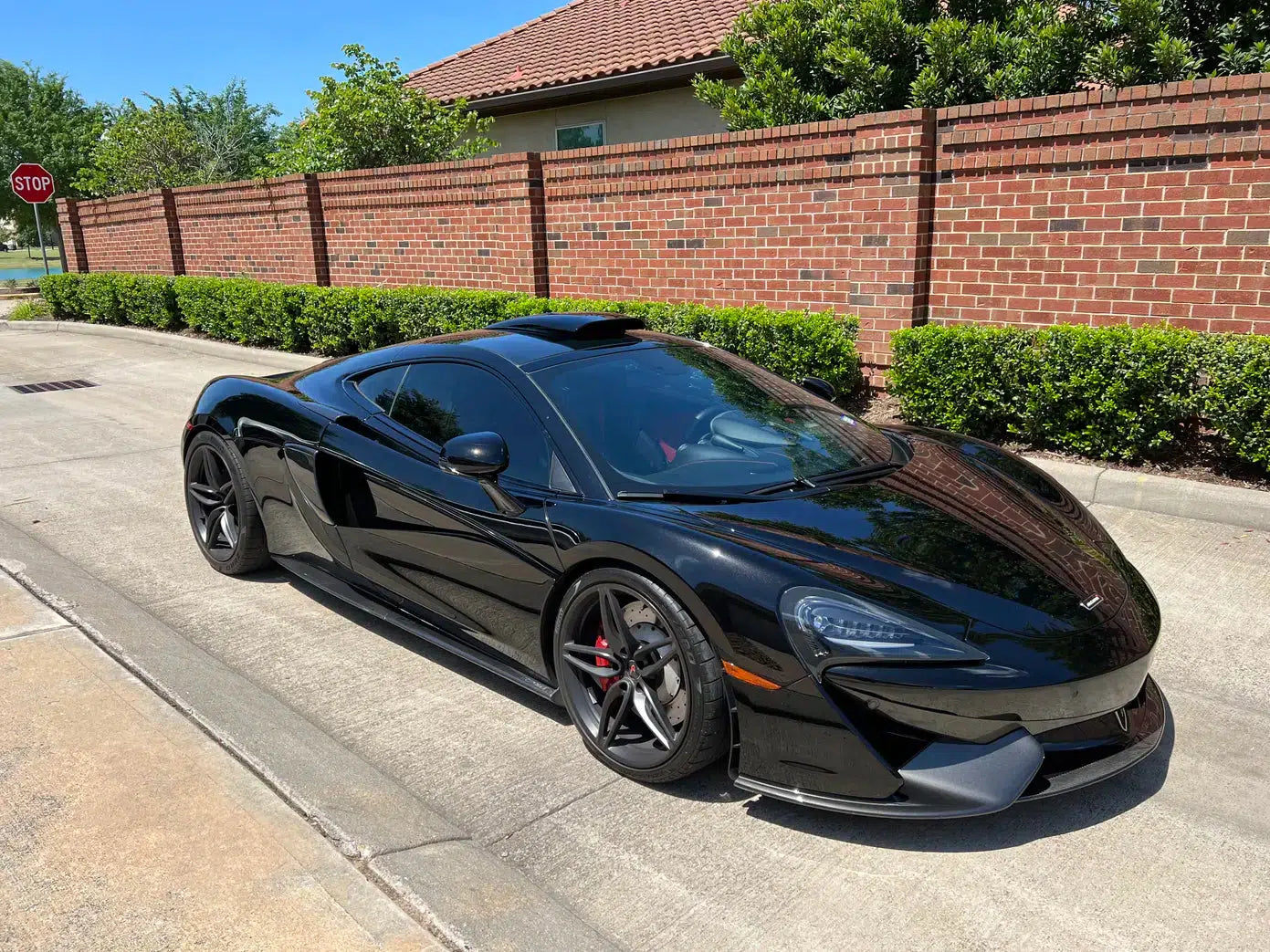 McLaren 540C/570GT/570S/600LT Carbon Fiber Roof Scoop
