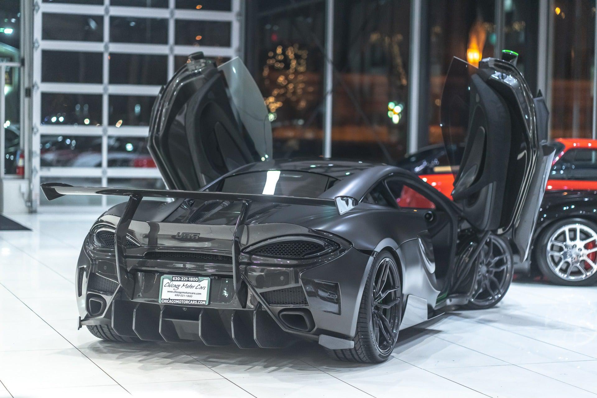 McLaren 540C/570s GT Carbon Fiber Chassis Mount Wing