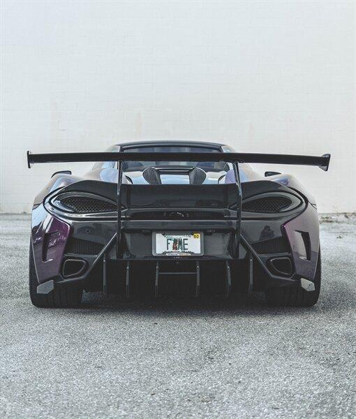 McLaren 540C/570s GT Carbon Fiber Chassis Mount Wing