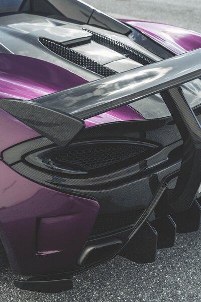 McLaren 540C/570s GT Carbon Fiber Chassis Mount Wing