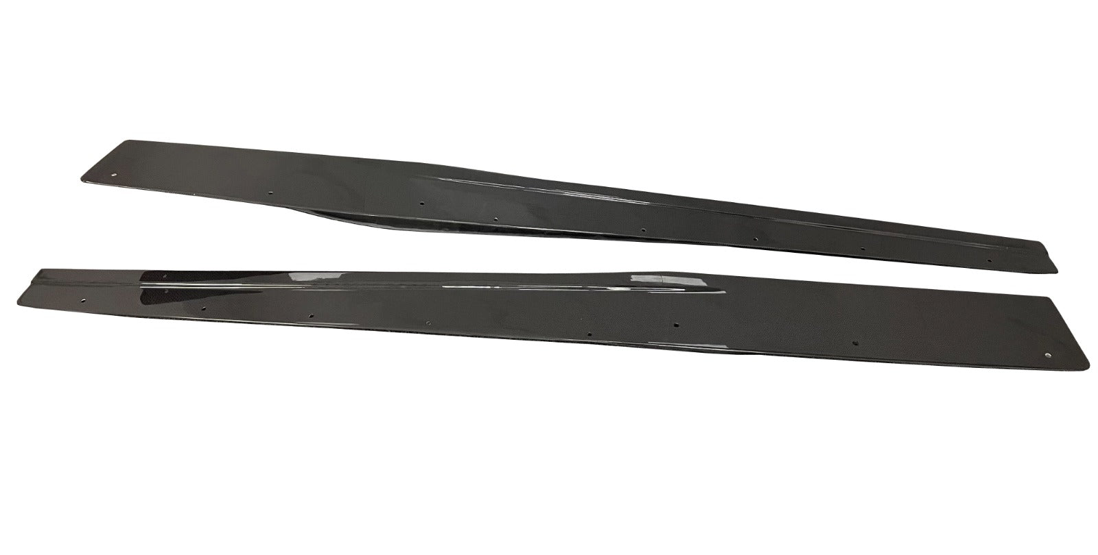 Ferrari 488 Carbon Fiber AP Side Skirt Extensions