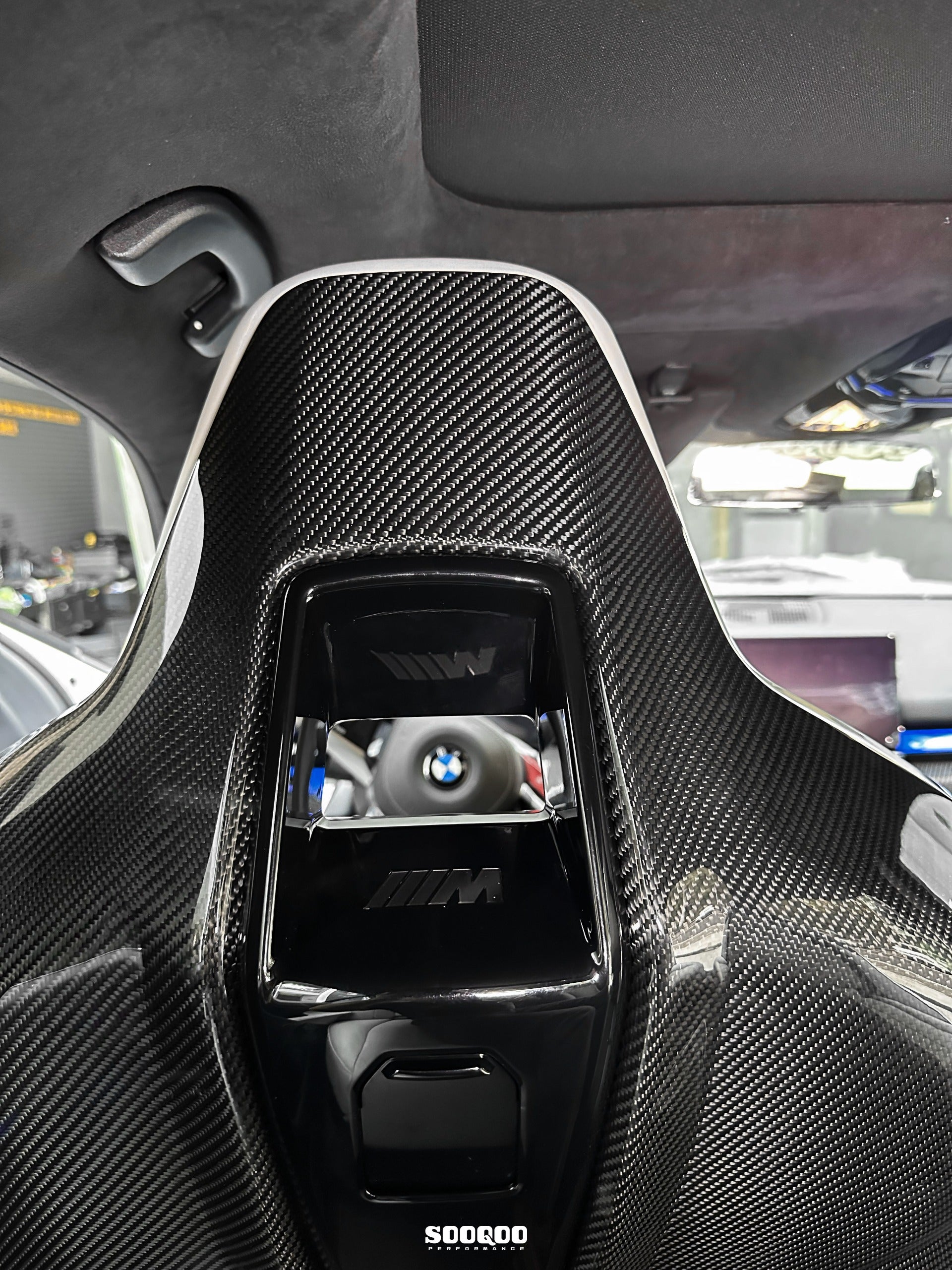 BMW G90/G99 M5 Carbon Fiber Seat Back Covers