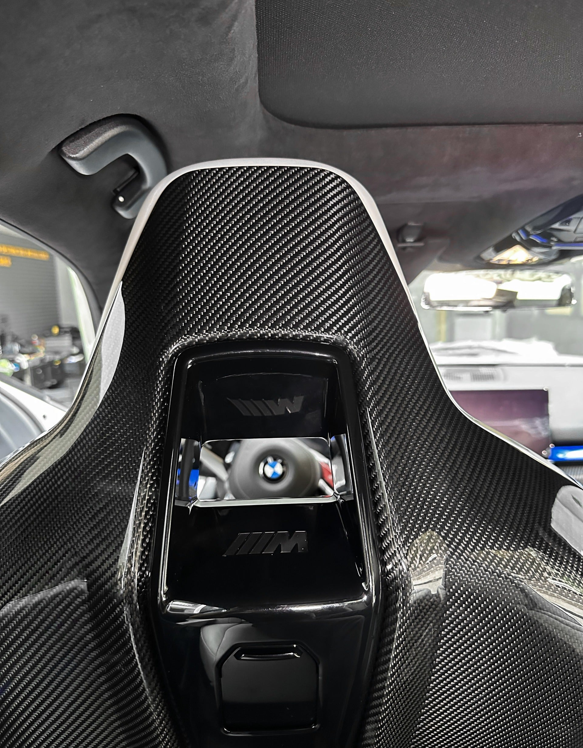 BMW G90/G99 M5 Carbon Fiber Seat Back Covers
