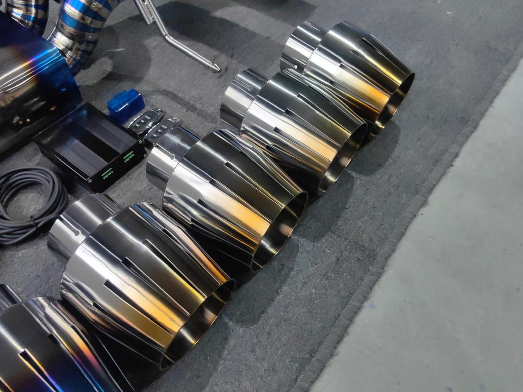 Custom Fighter Jet Exhaust Tips