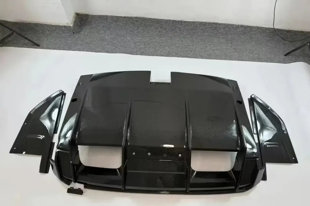 BMW G80 M3/G82/G83 M4 Carbon Fiber Under Tray Rear Diffuser