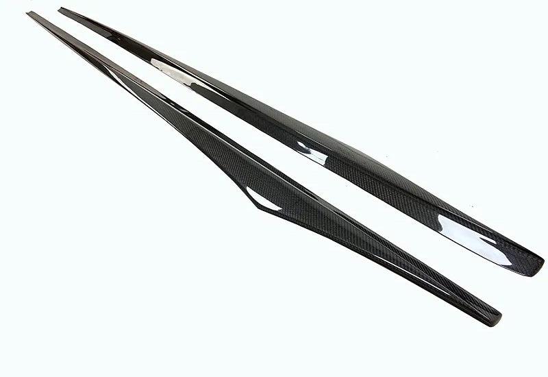 BMW M6 1 pair F06/F12/F13 Carbon Fiber Side Skirt Extension