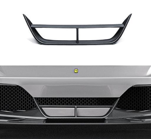 Ferrari 296 GTB/GTS Carbon Fiber Front Bumer Vent Trim