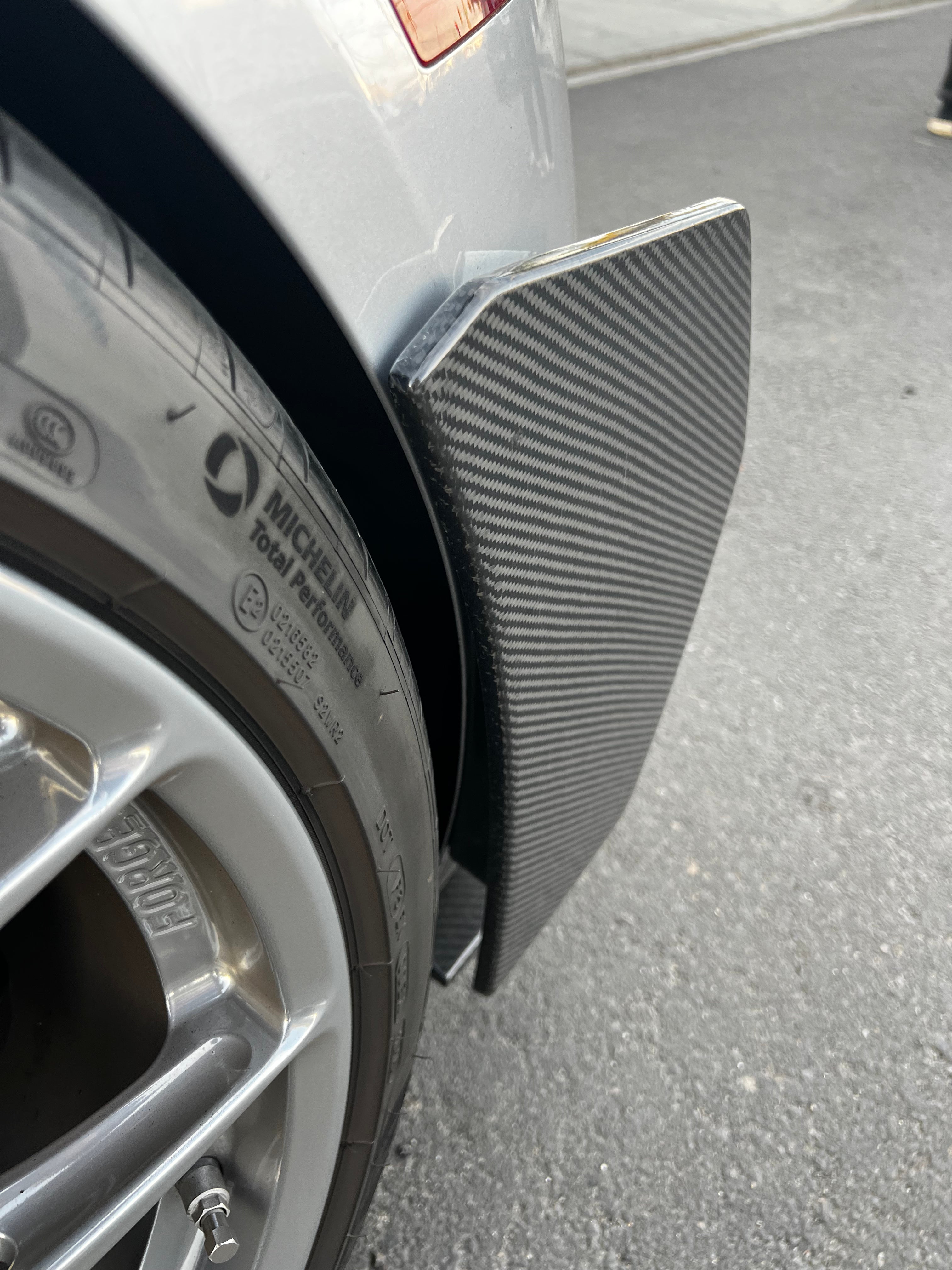 Audi R8 Carbon Fiber Rear Canard Winglet