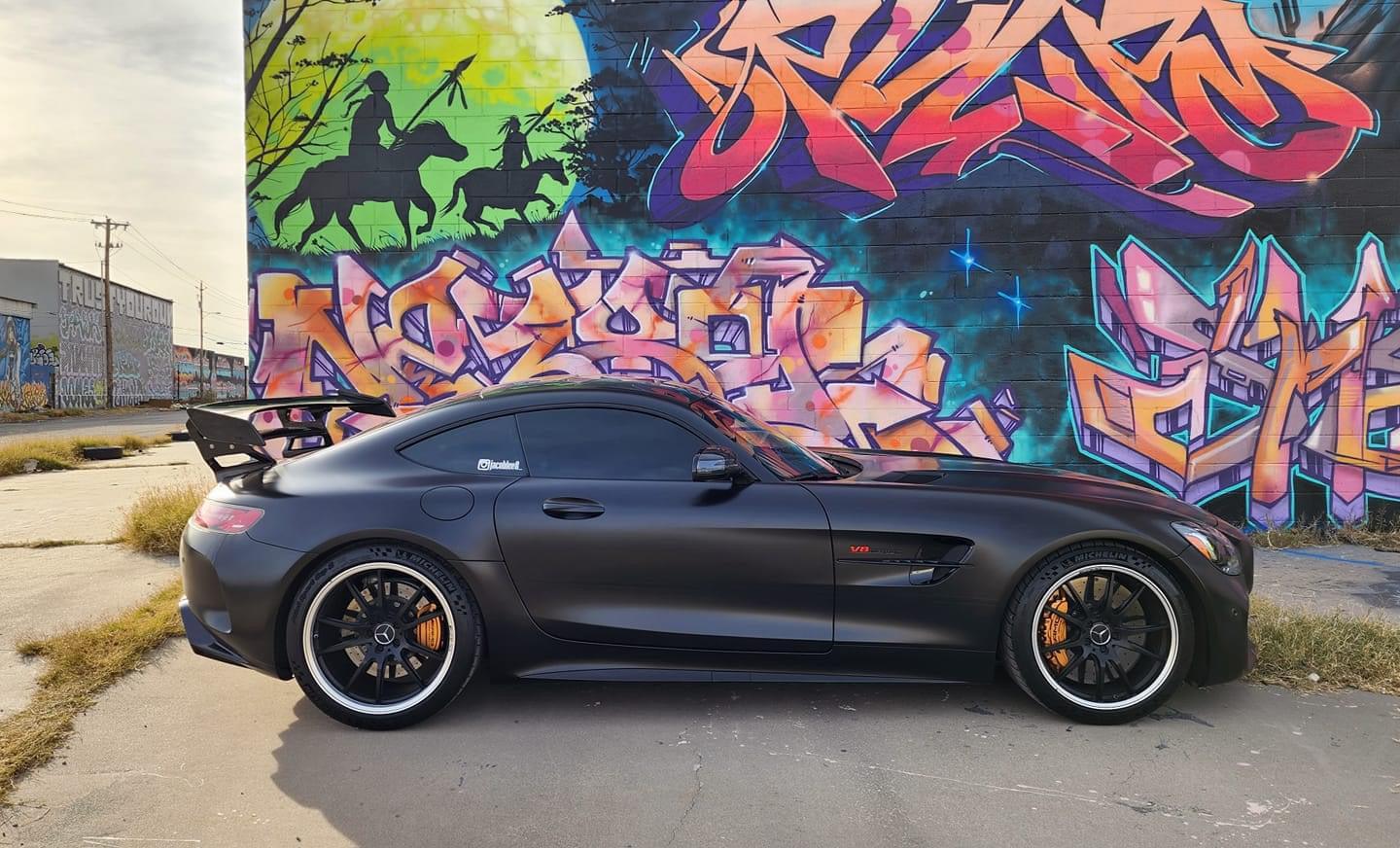 Mercedes AMG GT Black Series Style Carbon Fiber Wing