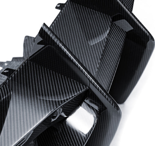 Lamborghini Revuelto - Carbon Fiber Rear Diffuser with LED Brake Light