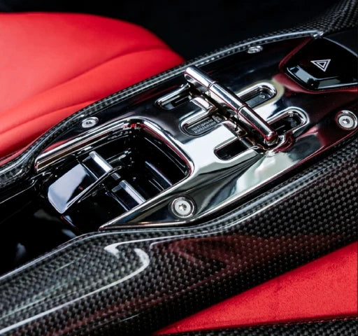 Ferrari 296 GTB/GTS - OEM Style Carbon Fiber Interior Center Trim