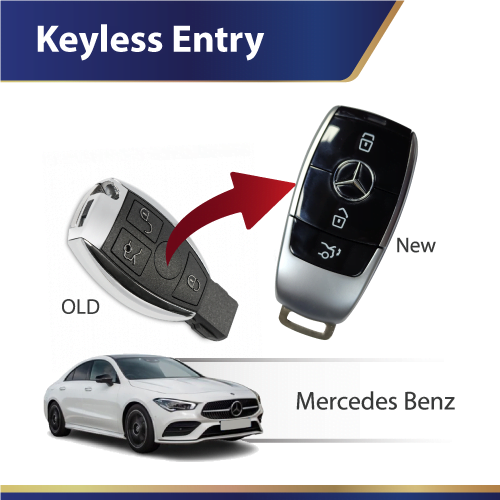 Keyless Entry (Mercedes Benz Upgraded) Facelift Key