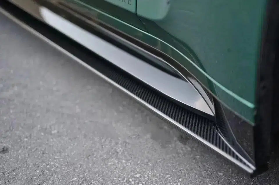 BMW G80/G82/G83 M3/M4 Carbon Fiber AP Side Skirt Extensions