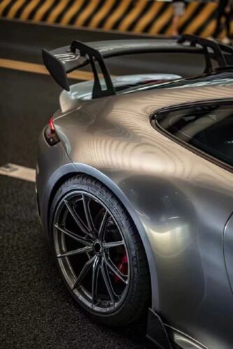 Porsche 911/992 Carbon Fiber GT3 Style Carbon Fiber Wing & Base