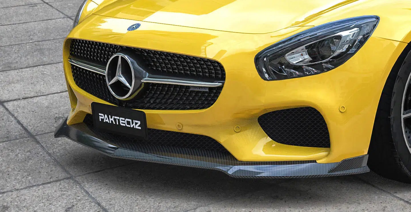 Mercedes AMG GT/GTS Carbon Fiber Paktechz Style Front Lip
