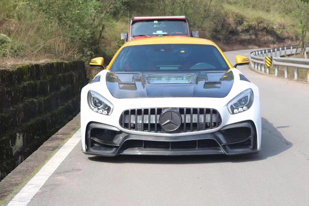 Mercedes AMG GT/GTS/GTC AP FRP/Carbon Fiber Front Bumper - eurobahndynamics