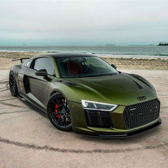 Audi R8 Carbon Fiber Artisan Front Lip - eurobahndynamics