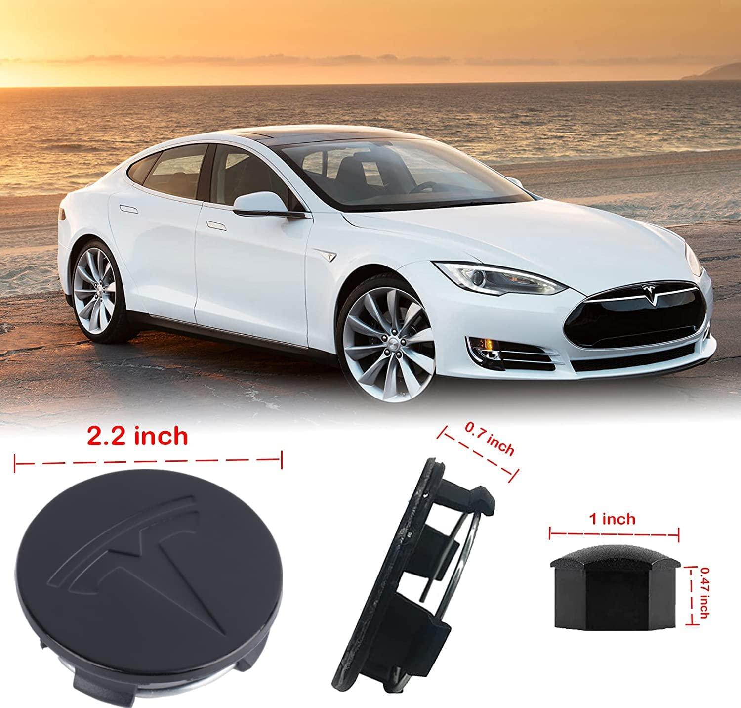 Tesla Model S/3/X/Y Wheel Caps - eurobahndynamics