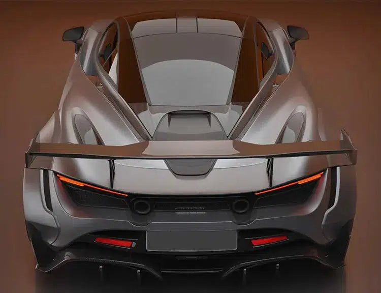McLaren 720s Carbon Fiber GT Wing With Base Panel