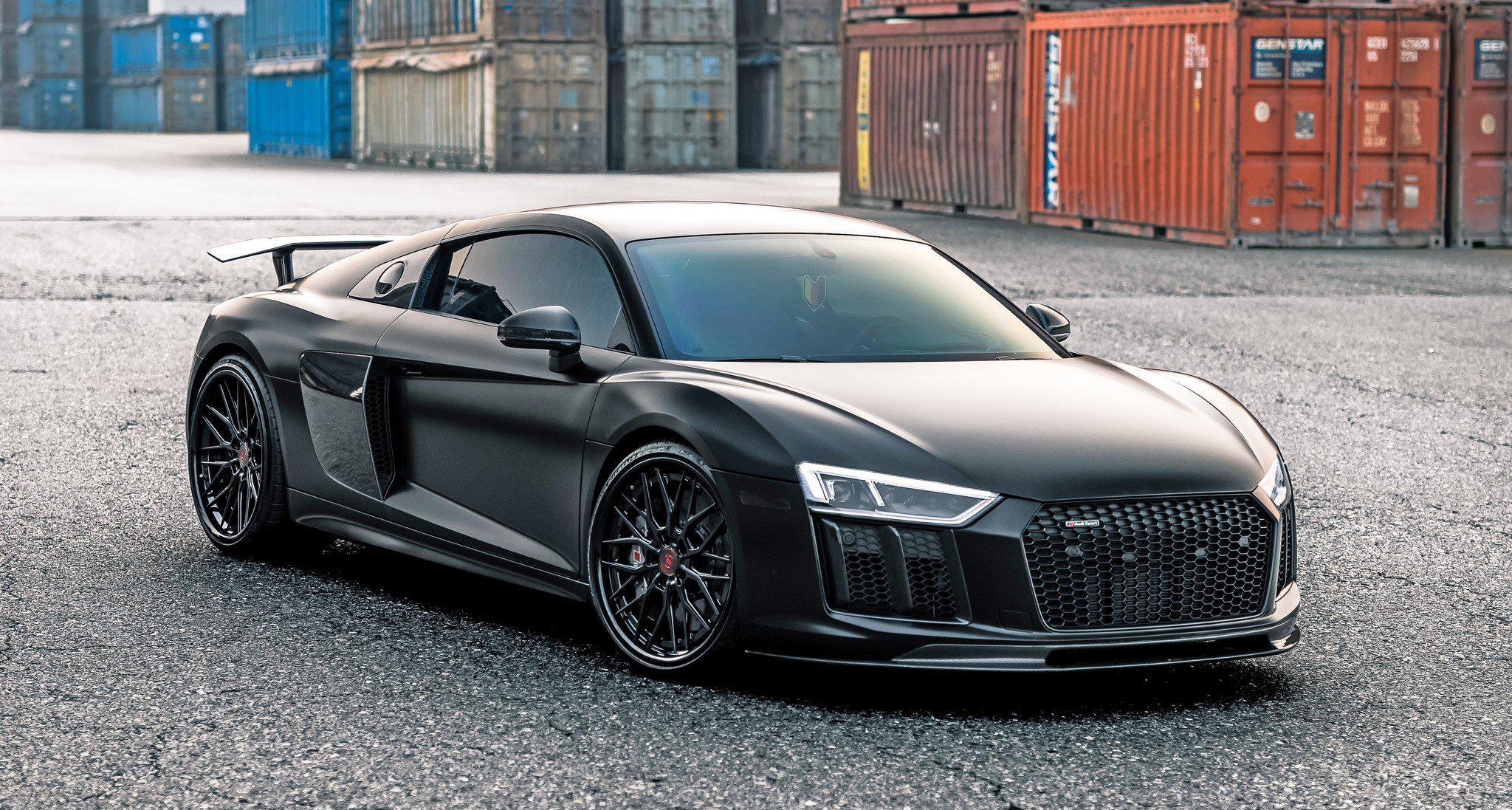Audi R8 Carbon Fiber Artisan Front Lip - eurobahndynamics