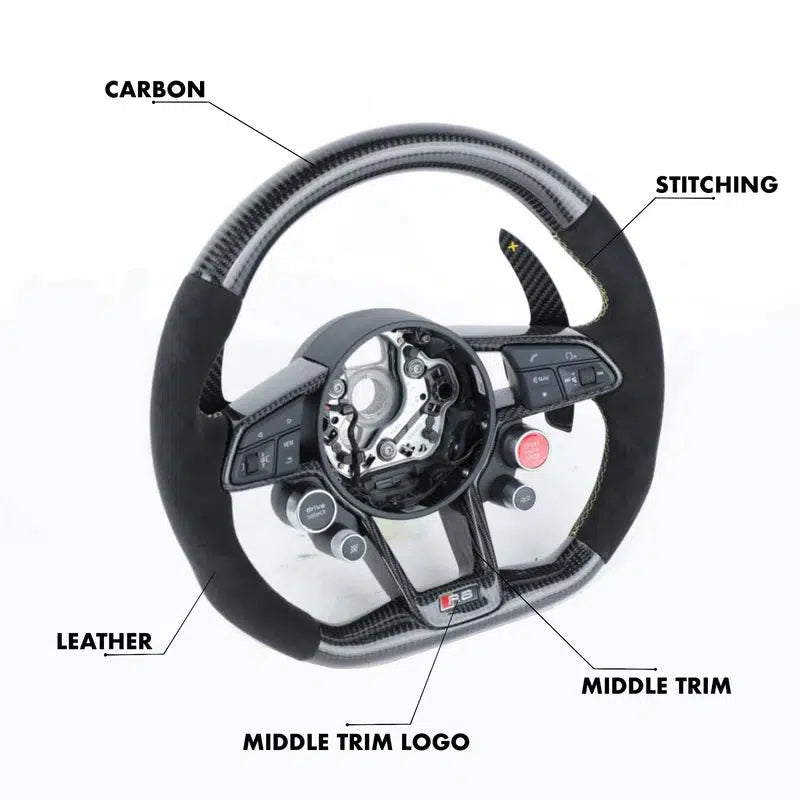 Audi Full Custom Steering Wheel
