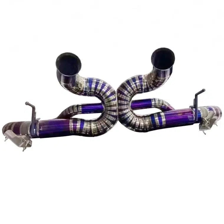 McLaren Gt Titanium Straight Pipe Exhaust