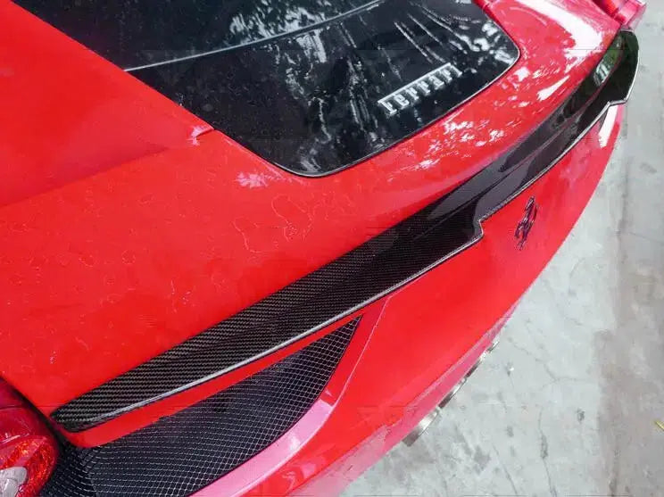 Ferrari 458 Carbon Fiber Rear Trunk Spoiler - eurobahndynamics
