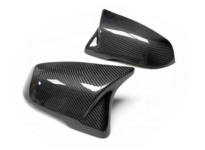 Toyota Supra Carbon Fiber M Style Mirror Caps - eurobahndynamics
