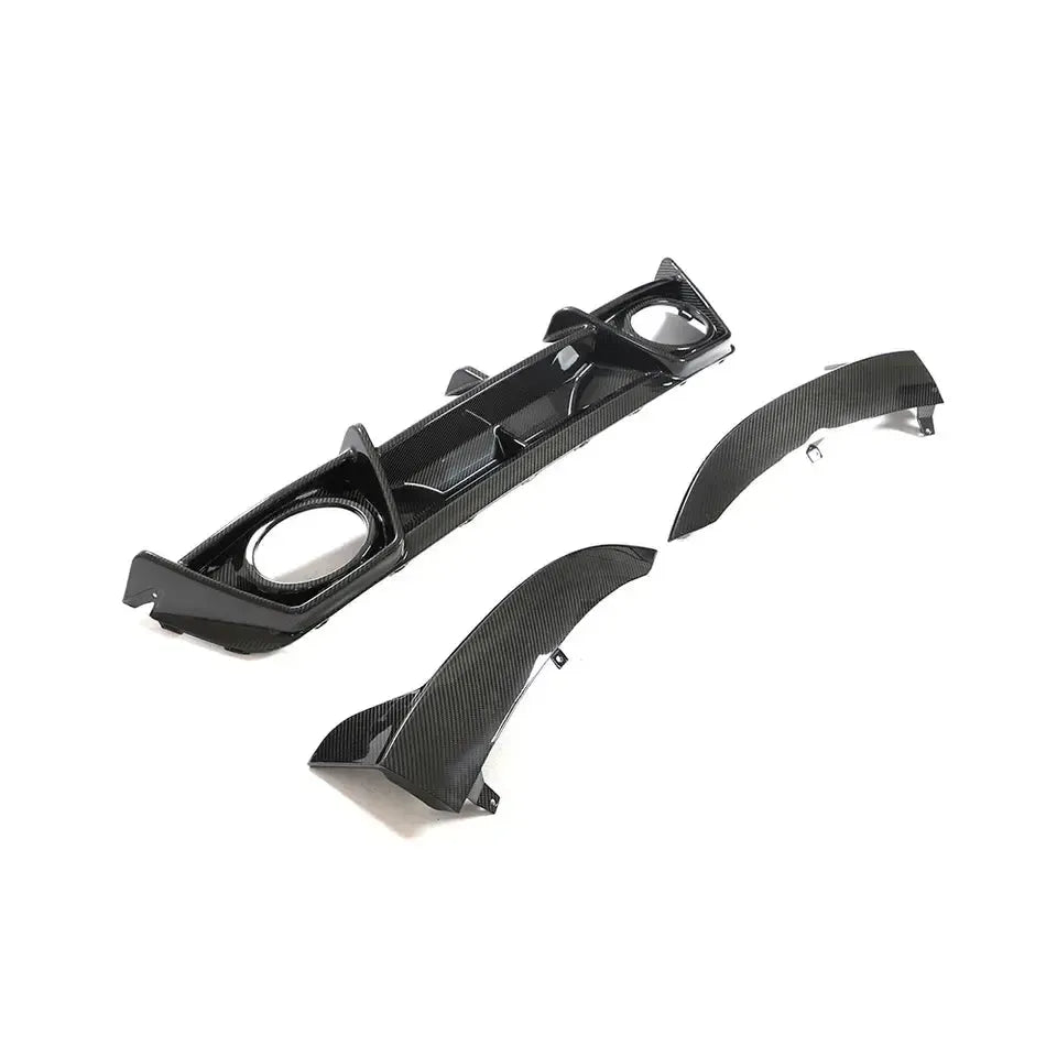 Porsche 911/992 2019-2021 Carbon Fiber Rear Diffuser - eurobahndynamics