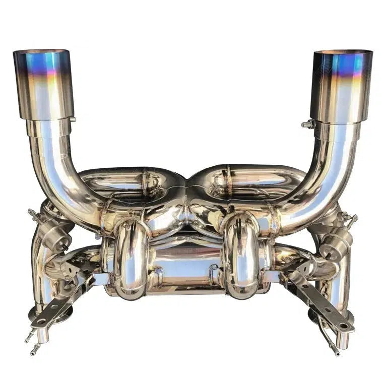 Lamborghini Aventador SVJ Titanium Exhaust With Muffler - eurobahndynamics