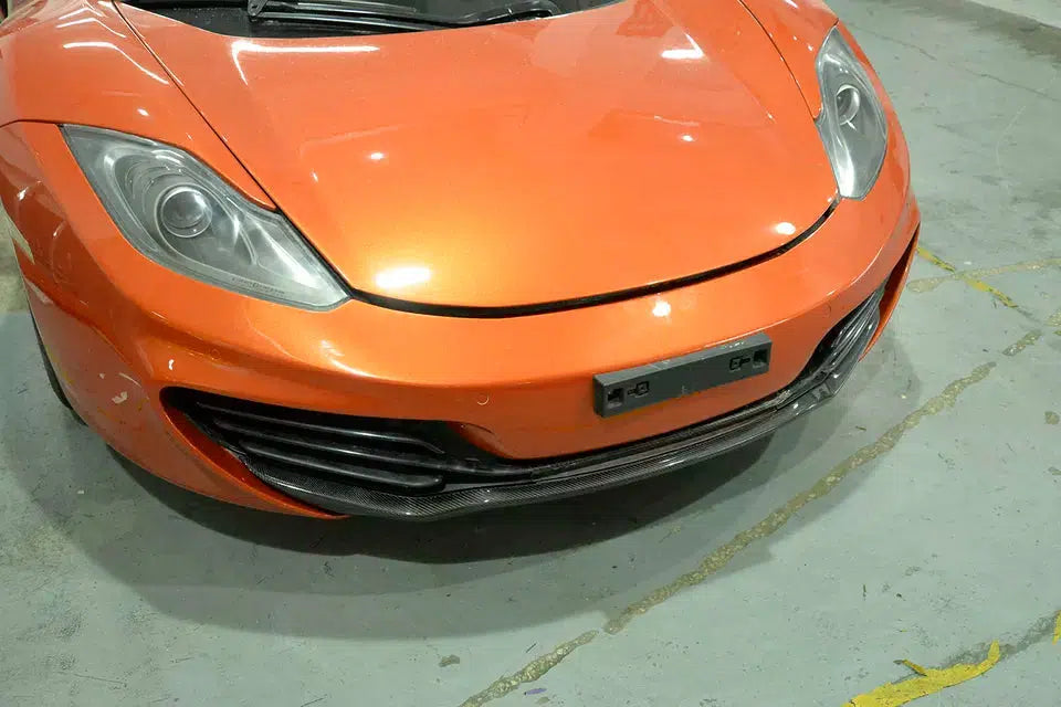 McLaren MP4-12C Carbon Fiber Front Splitter - eurobahndynamics