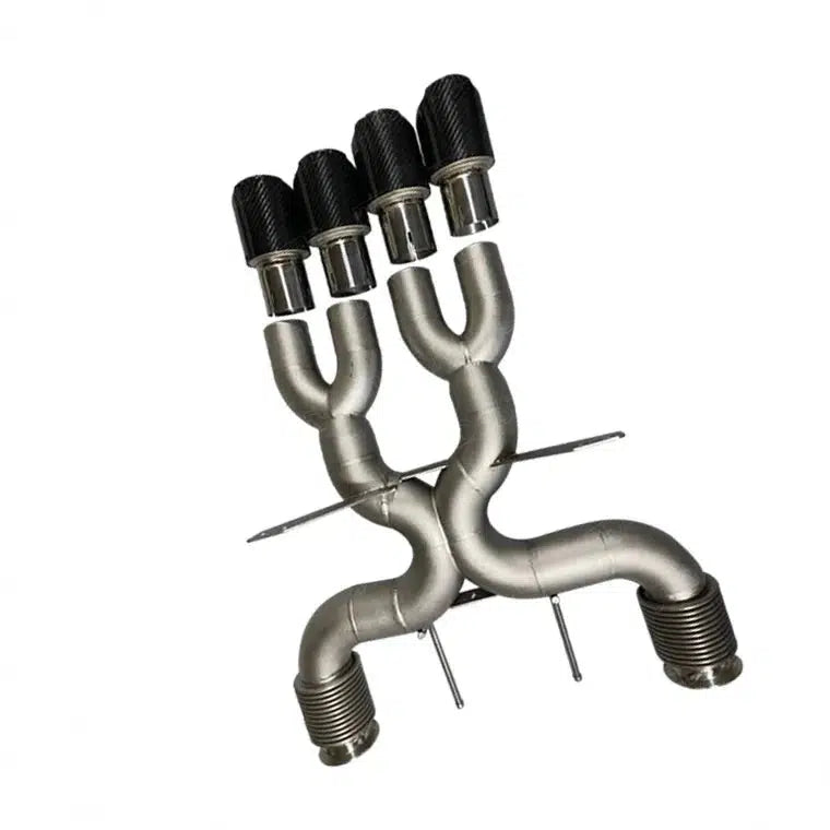 McLaren 765LT Titanium Straight Pipe Exhaust