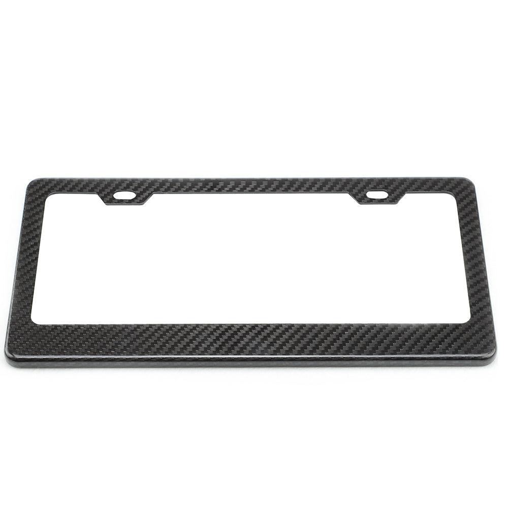 Carbon Fiber License Plate Frame - eurobahndynamics