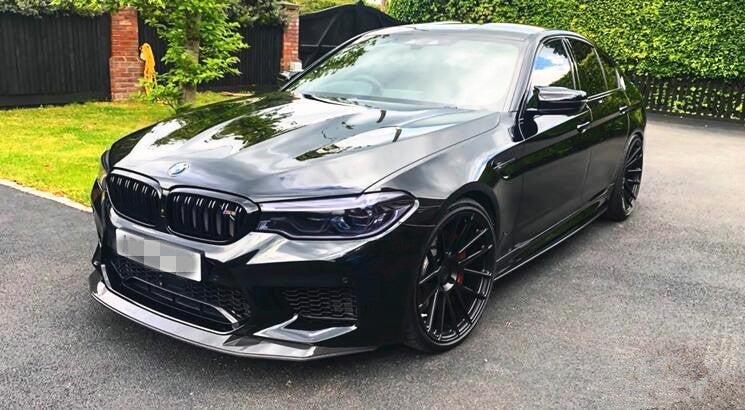 BMW F90 M5 Carbon Fiber Artisan Front Lip - eurobahndynamics