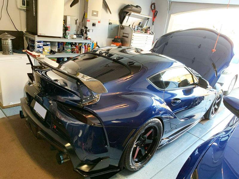 Toyota Supra Carbon Fiber Artisan Wing - eurobahndynamics